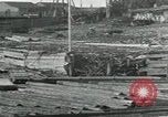 Image of Sawmill operations Arkhangelsk Russia, 1918, second 6 stock footage video 65675029279