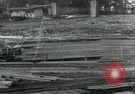 Image of Sawmill operations Arkhangelsk Russia, 1918, second 8 stock footage video 65675029279