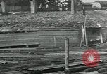 Image of Sawmill operations Arkhangelsk Russia, 1918, second 9 stock footage video 65675029279