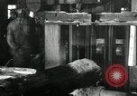 Image of Sawmill operations Arkhangelsk Russia, 1918, second 38 stock footage video 65675029279