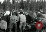 Image of Russian women work removing stumps Archangel Russia, 1918, second 27 stock footage video 65675029280