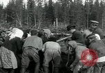Image of Russian women work removing stumps Archangel Russia, 1918, second 30 stock footage video 65675029280