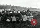 Image of Russian women work removing stumps Archangel Russia, 1918, second 58 stock footage video 65675029280