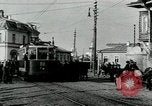 Image of US soldiers and sailors on a streetcar Archangel Russia, 1918, second 4 stock footage video 65675029281