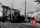 Image of US soldiers and sailors on a streetcar Archangel Russia, 1918, second 7 stock footage video 65675029281