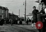 Image of US soldiers and sailors on a streetcar Archangel Russia, 1918, second 13 stock footage video 65675029281