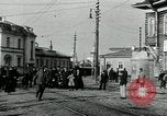 Image of US soldiers and sailors on a streetcar Archangel Russia, 1918, second 14 stock footage video 65675029281