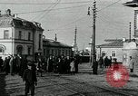 Image of US soldiers and sailors on a streetcar Archangel Russia, 1918, second 17 stock footage video 65675029281