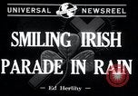 Standbild St Patrick's Day Parade New York City USA, 1943, aus Sekunde 6 historischem Filmmaterial Videoclip 65675029286
