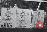 Standbild New York Giants Ausbildung in Zweiten Weltkrieg College Park Maryland USA, 1943, aus Sekunde 30 historischem Filmmaterial Videoclip 65675029287