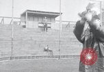 Standbild New York Giants Ausbildung in Zweiten Weltkrieg College Park Maryland USA, 1943, aus Sekunde 54 historischem Filmmaterial Videoclip 65675029287