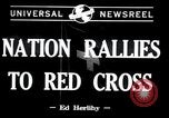 Image of Red Cross 1943 War Fund Function New York City USA, 1943, second 5 stock footage video 65675029288