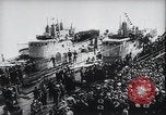 Standbild Nazi-U-Boote Lorient Deutschland, 1943, aus Sekunde 9 historischem Filmmaterial Videoclip 65675029289