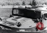 Immagine di Amphibious cargo carrier Michigan United States USA, 1952, secondo 30 filmato di repertorio 65675029293