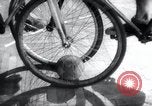 Image Bicycle polo Autriche, 1952, de la seconde 36 séquences d'archives historiques vidéo 65675029296