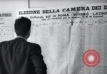 Image of Parliamentary elections Italy, 1958, second 14 stock footage video 65675029299