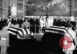 Image of bodies of unknown soldiers Washington DC USA, 1958, second 24 stock footage video 65675029300