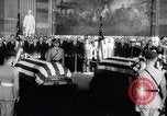 Image of bodies of unknown soldiers Washington DC USA, 1958, second 26 stock footage video 65675029300