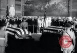 Image of bodies of unknown soldiers Washington DC USA, 1958, second 27 stock footage video 65675029300