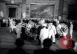 Image of bodies of unknown soldiers Washington DC USA, 1958, second 28 stock footage video 65675029300