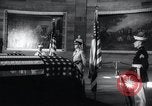 Image of bodies of unknown soldiers Washington DC USA, 1958, second 32 stock footage video 65675029300