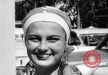 Standbild Badehauben Florida United States USA, 1958, aus Sekunde 41 historischem Filmmaterial Videoclip 65675029305