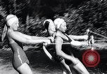 Standbild Badehauben Florida United States USA, 1958, aus Sekunde 61 historischem Filmmaterial Videoclip 65675029305
