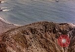 Image of volcano crater Iwo Jima, 1945, second 6 stock footage video 65675029314
