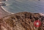 Image of volcano crater Iwo Jima, 1945, second 7 stock footage video 65675029314