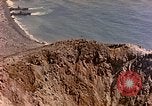 Image of volcano crater Iwo Jima, 1945, second 8 stock footage video 65675029314