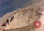 Image of volcano crater Iwo Jima, 1945, second 11 stock footage video 65675029314