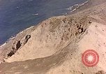 Image of volcano crater Iwo Jima, 1945, second 13 stock footage video 65675029314