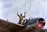 Image of American OS2U Kingfisher Iwo Jima, 1945, second 15 stock footage video 65675029318