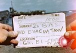 Image of Wounded US Marines on D-Day of Iwo Jima Iwo Jima, 1945, second 4 stock footage video 65675029319