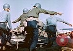 Image of Wounded US Marines on D-Day of Iwo Jima Iwo Jima, 1945, second 25 stock footage video 65675029319