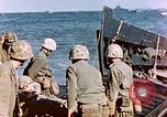 Image of Wounded US Marines on D-Day of Iwo Jima Iwo Jima, 1945, second 46 stock footage video 65675029319