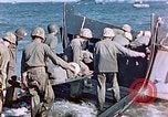 Image of Wounded US Marines on D-Day of Iwo Jima Iwo Jima, 1945, second 57 stock footage video 65675029319