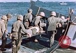 Image of Wounded US Marines on D-Day of Iwo Jima Iwo Jima, 1945, second 58 stock footage video 65675029319