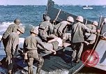 Image of Wounded US Marines on D-Day of Iwo Jima Iwo Jima, 1945, second 59 stock footage video 65675029319