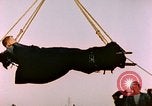 Image of Iwo Jima wounded hoisted onto LST Iwo Jima, 1945, second 27 stock footage video 65675029321