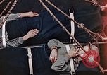Image of Wounded Marines of Iwo Jima Iwo Jima, 1945, second 58 stock footage video 65675029323