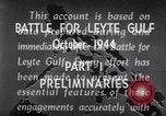Standbild Schlacht um Leyte Gulf Leyte Philippinen, 1944, aus Sekunde 26 historischem Filmmaterial Videoclip 65675029328