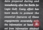 Standbild Schlacht um Leyte Gulf Leyte Philippinen, 1944, aus Sekunde 41 historischem Filmmaterial Videoclip 65675029328