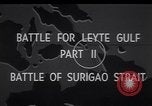 Standbild Seeschlacht im Surigao Strait Leyte Philippinen, 1944, aus Sekunde 4 historischem Filmmaterial Videoclip 65675029331