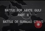 Standbild Seeschlacht im Surigao Strait Leyte Philippinen, 1944, aus Sekunde 5 historischem Filmmaterial Videoclip 65675029331