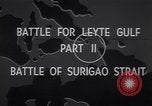 Standbild Seeschlacht im Surigao Strait Leyte Philippinen, 1944, aus Sekunde 6 historischem Filmmaterial Videoclip 65675029331