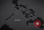 Standbild Seeschlacht im Surigao Strait Leyte Philippinen, 1944, aus Sekunde 12 historischem Filmmaterial Videoclip 65675029331