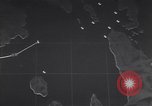 Standbild animierte Zeitachse von Surigao Strait Battle Leyte Philippinen, 1944, aus Sekunde 3 historischem Filmmaterial Videoclip 65675029332