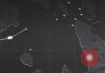 Standbild animierte Zeitachse von Surigao Strait Battle Leyte Philippinen, 1944, aus Sekunde 5 historischem Filmmaterial Videoclip 65675029332