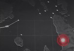 Standbild animierte Zeitachse von Surigao Strait Battle Leyte Philippinen, 1944, aus Sekunde 6 historischem Filmmaterial Videoclip 65675029332